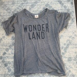 Wonderland Short Sleeve Tee - Gray